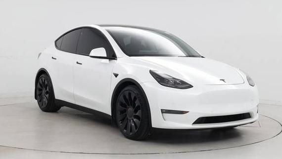 TESLA MODEL Y 2022 7SAYGDEF1NF314027 image